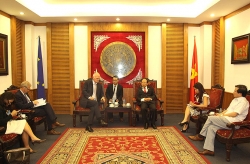 Bộ trưởng Hoàng Tuấn Anh tiếp Đại sứ, Trưởng Phái đoàn EU tại Việt Nam